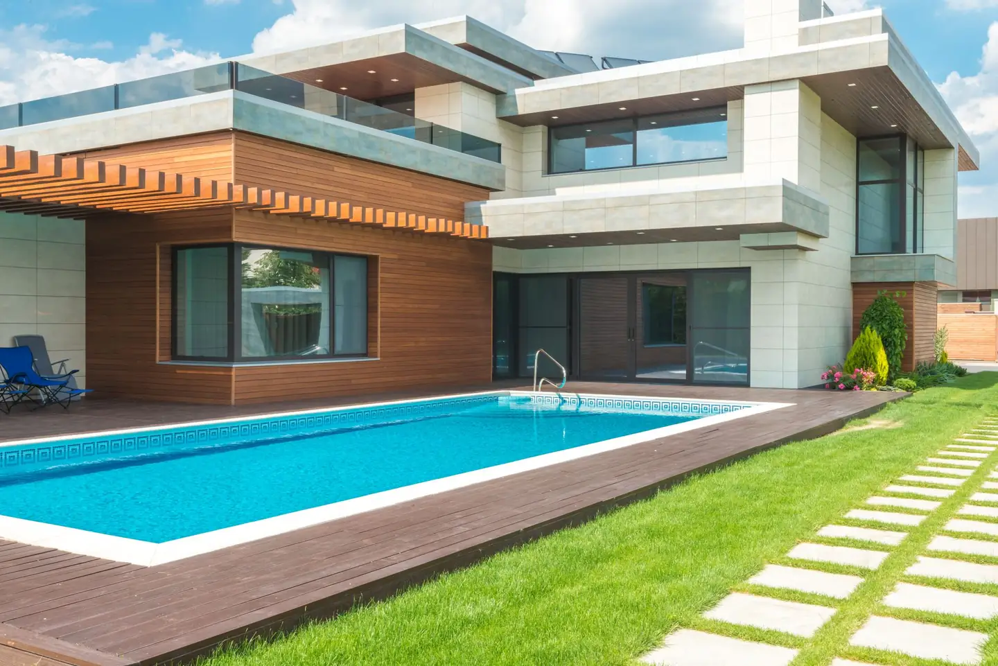 Swimming pool built in Hinchinbrook, NSW